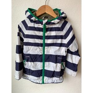 Mini Boden Zip-Up Hooded Jacket